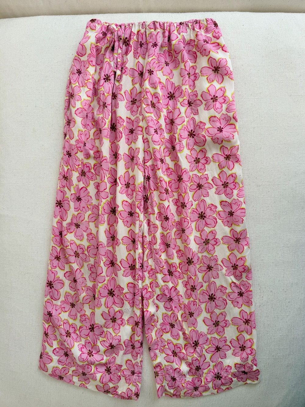 ZARA girls Floral Wide Leg Pant